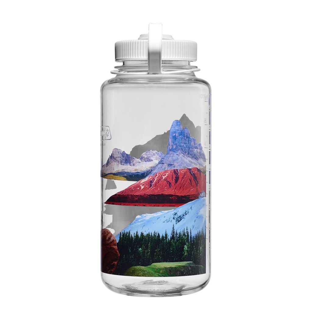 32oz Wide Mouth Surrealist Print Bottles