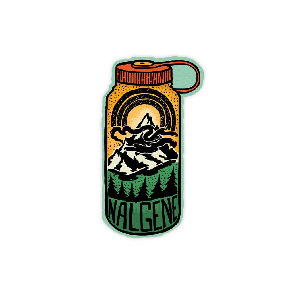 Mountain Peak Sticker