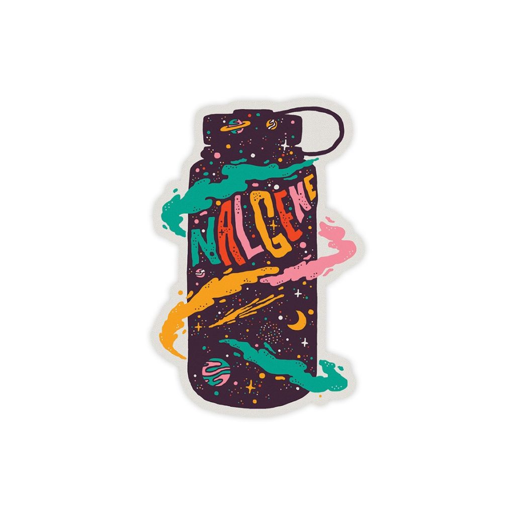 Galactic Nalgene Sticker